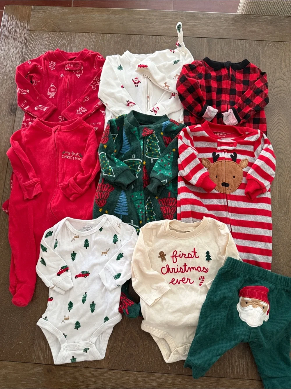 EUC 3 Months Christmas Outfits